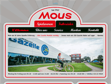 Tablet Screenshot of fahrrad-mous.de